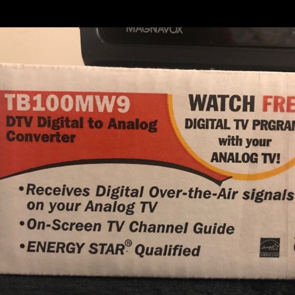 Magnavox DTV Digital to Analog ConverterW/Remote~Untested - Picture 2 of 11